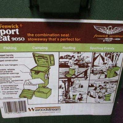 Lot 150 - Fenwick Sport Seat 9050 & Storage File