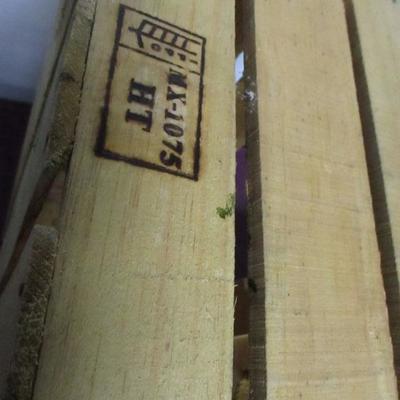 Lot 152 - Wooden Storage Crates
