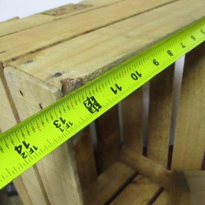 Lot 152 - Wooden Storage Crates