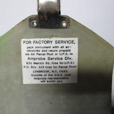 Lot 156 - Outdoor Items & Tools - Amprobe