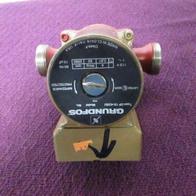 Lot 157 - Grundfos UP15-42SU Pump