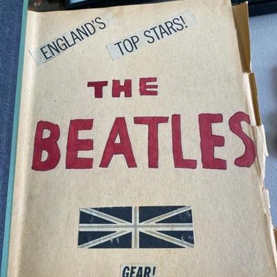 Lot 98 Beatles Scrapbook