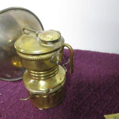 Lot 159 - Various Items - Miners Lamp - Thermometers 