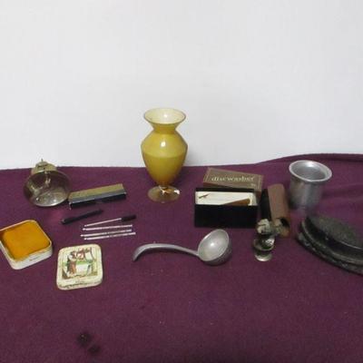 Lot 159 - Various Items - Miners Lamp - Thermometers 