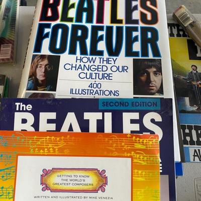 Lot 100 Beatles Books various