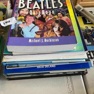 Lot 100 Beatles Books various
