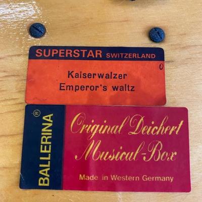 Lot 106 Deichert Musical Box -Kaiserwalzer Emperor's Waltz