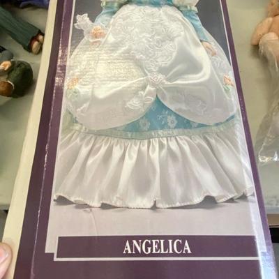 Lot 117 Angelica Porcelain Doll in box