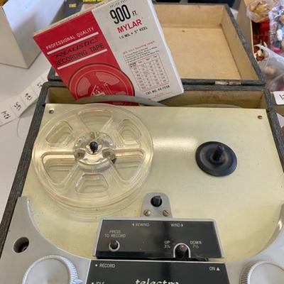 Lot 122 Recorder and Tape