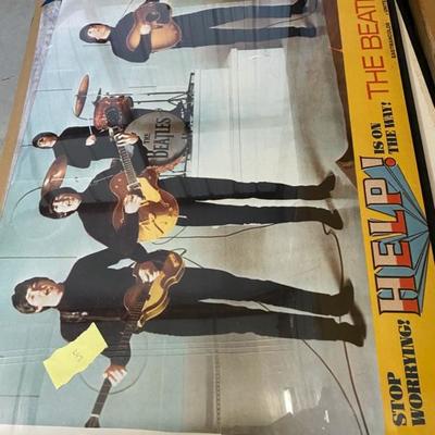 Lot 144 Posters-Beatles and other