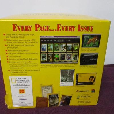 Lot 160 - National Geographic CD Rom