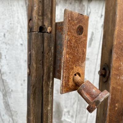 Lot 182 Antique Pocket Door Rails