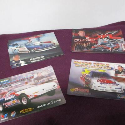 Lot 182 - Racing Bios & Advertising Cards
