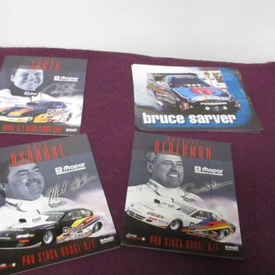 Lot 183 - Racing Bios & Advertising Cards