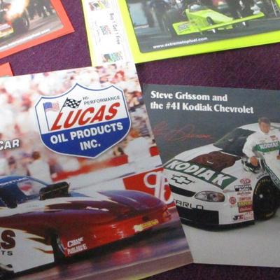 Lot 184 - Racing Bios & Advertising Cards