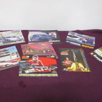 Lot 185 - Racing Bios & Advertising Cards