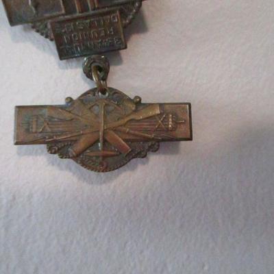 Lot 168 - 1925 UCV union Flag Dallas 35th Annual Reunion Medal