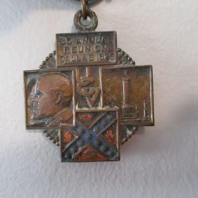 Lot 168 - 1925 UCV union Flag Dallas 35th Annual Reunion Medal