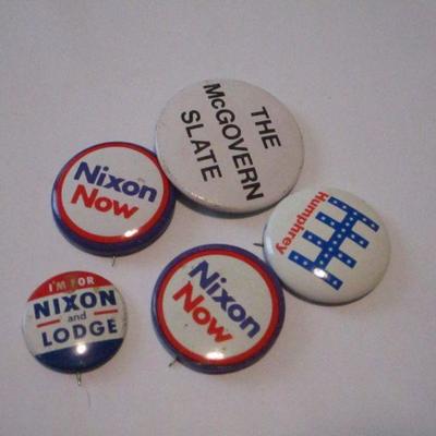 Lot 192 - President Campaign Buttons