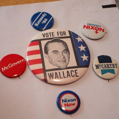 Lot 193 - President Campaign Buttons