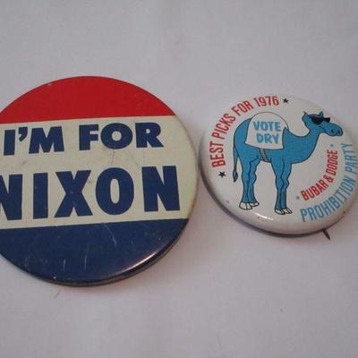 Lot 194 - President Campaign Buttons