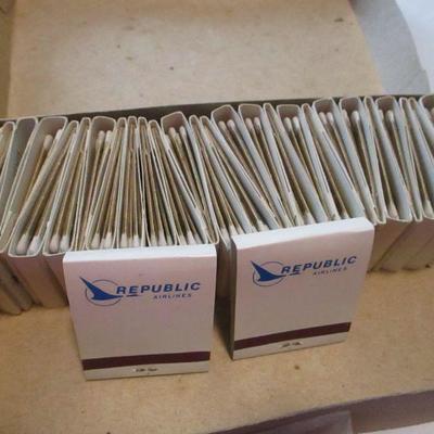 Lot 196 - Republic Airlines Matches