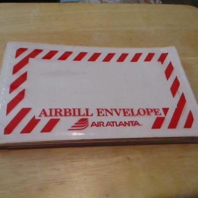 Lot 198 - Airbill Envelope Air Atlanta 