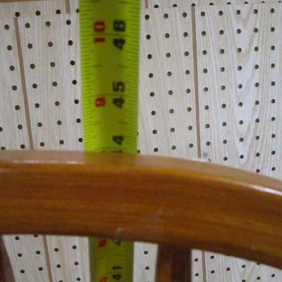 Lot 177 - Large Solid Oak Chair