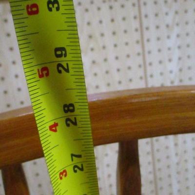 Lot 177 - Large Solid Oak Chair