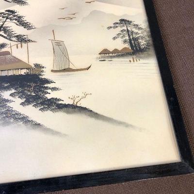 Lot #12   Asian Water color