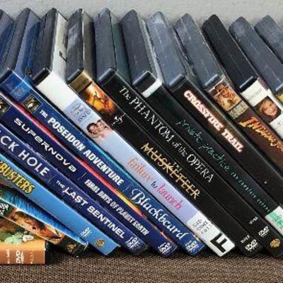 Lot #54 lot of 17 DVD's