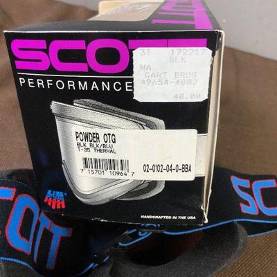 Lot #69 Scott Goggles -