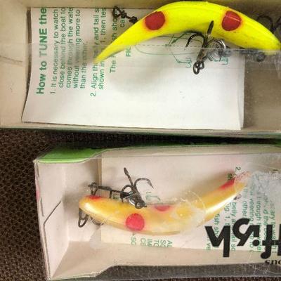 Lot #75 Fishing Lure. Famous Flat Fish, New in the Package Lot 3 