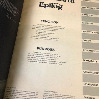 Lot #79 Whole Earth Epilog Book 