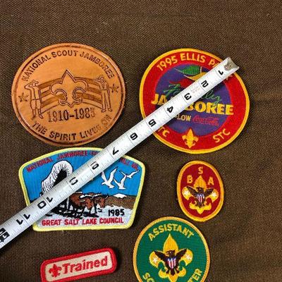 Lot #83 Boy scout Patches