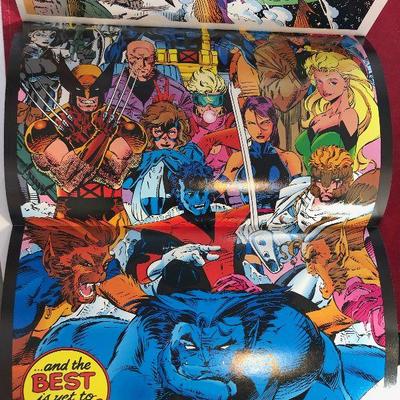 Lot #101 X-Men #1 October 1991 Gatefold cover variant