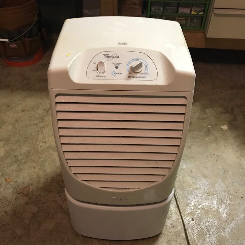 Lot 351 Whirlpool AccuDry Dehumidifier and Outdoor Extension Cord