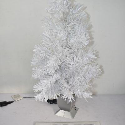 Holiday Time Fiber Optic Concord Christmas Tree 32