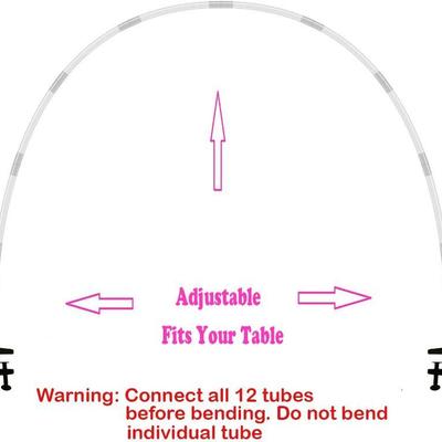 Balloon Arch Kit Adjustable for Different Table Sizes - Complete