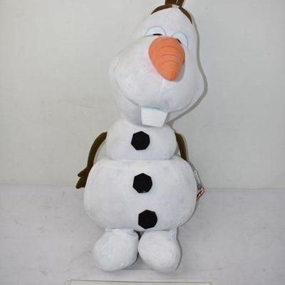 Disney Frozen 2 Giant Olaf Plush - Mark Under Eye, Warehouse Dirt