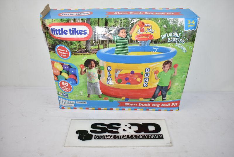 little tikes slam dunk big ball pit