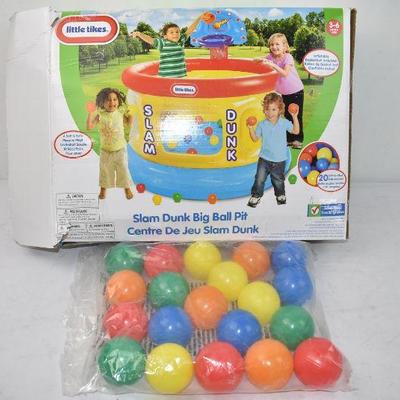 Little Tikes Slam Dunk Big Ball Pit - Untested, As-is | EstateSales.org
