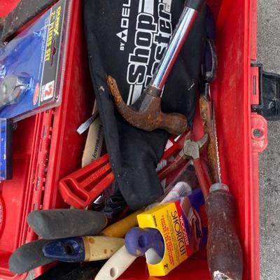 Tools with Box, Misc Assortment-Lot 227