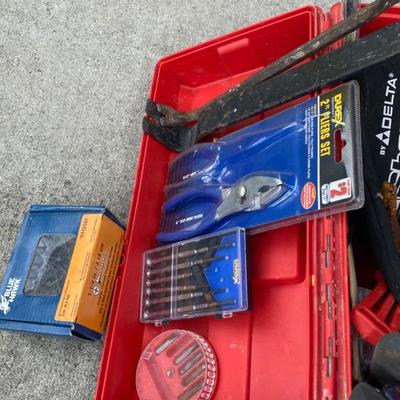 Tools with Box, Misc Assortment-Lot 227