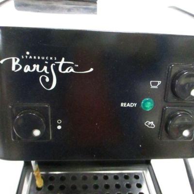 Lot 16 - STARBUCKS BARISTA Espresso Coffee Maker 