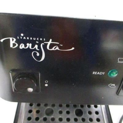 Lot 16 - STARBUCKS BARISTA Espresso Coffee Maker 