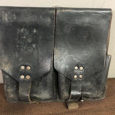 Lot # 106 German Austrian Stolla 1960's Leather Mag Case