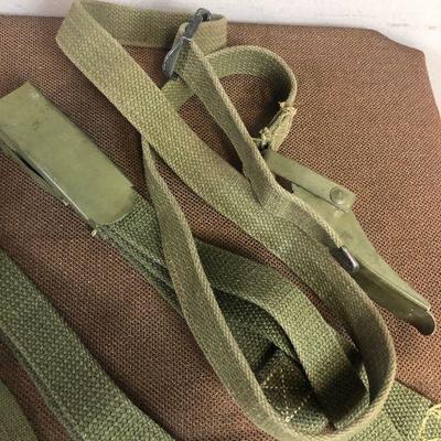Lot # 110 Vintage US Military straps 