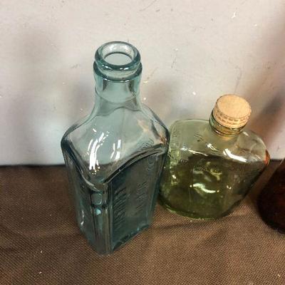 Lot # 116 (3) Vintage Bottles 
