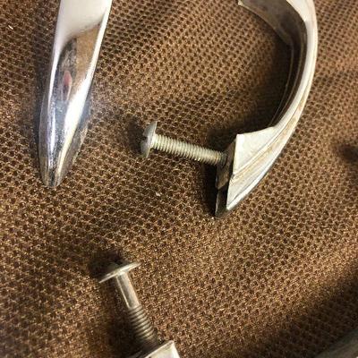 Lot # 143 Vintage chrome 7 Handles 